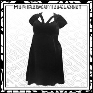 Women's Eloquii Black cocktail dress Size 14 NWT